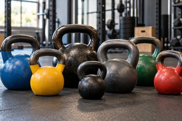 Farklı boyut ve ağırlıklarda kettlebell modelleri
